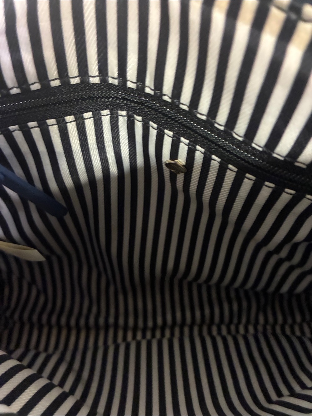 kate spade blue leather crossbody purse - Picture 9 of 12